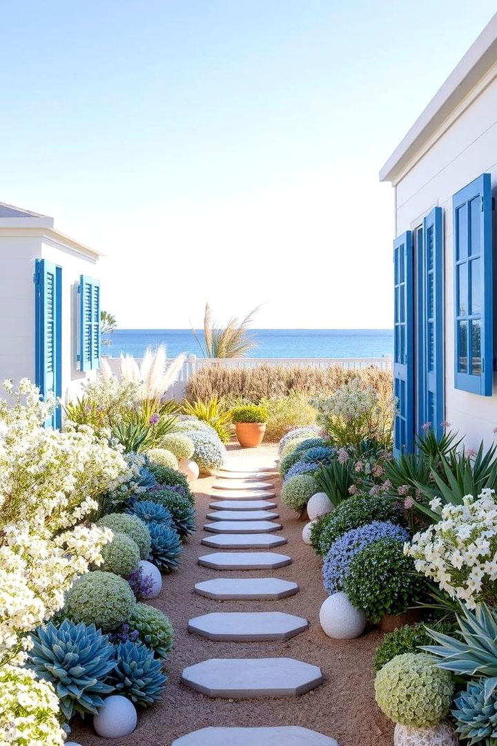 Beach Inspired Color Schemes - 22 Coastal Garden Ideas
