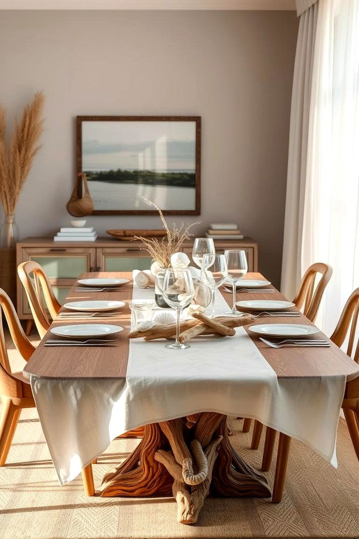 Beach Inspired Elements - 22 Dining Table Decor Ideas