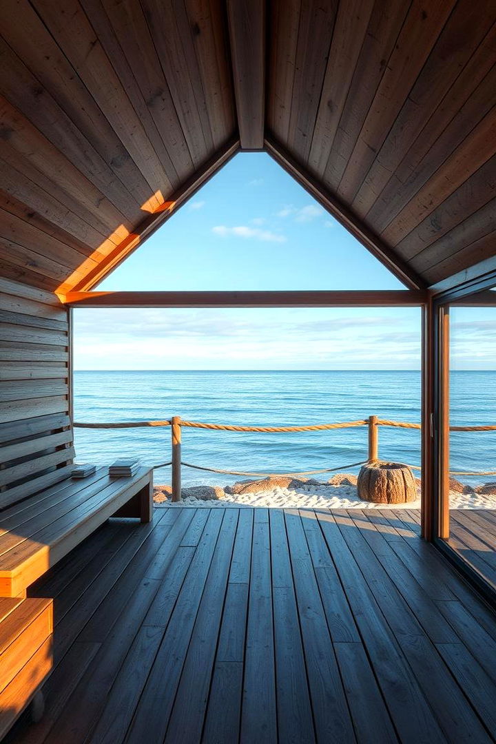Beachfront Sauna with Sea Views - 22 Outdoor Sauna Ideas