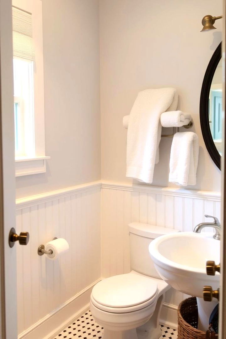 Beadboard Wainscoting - 22 Bathroom Wainscoting Ideas