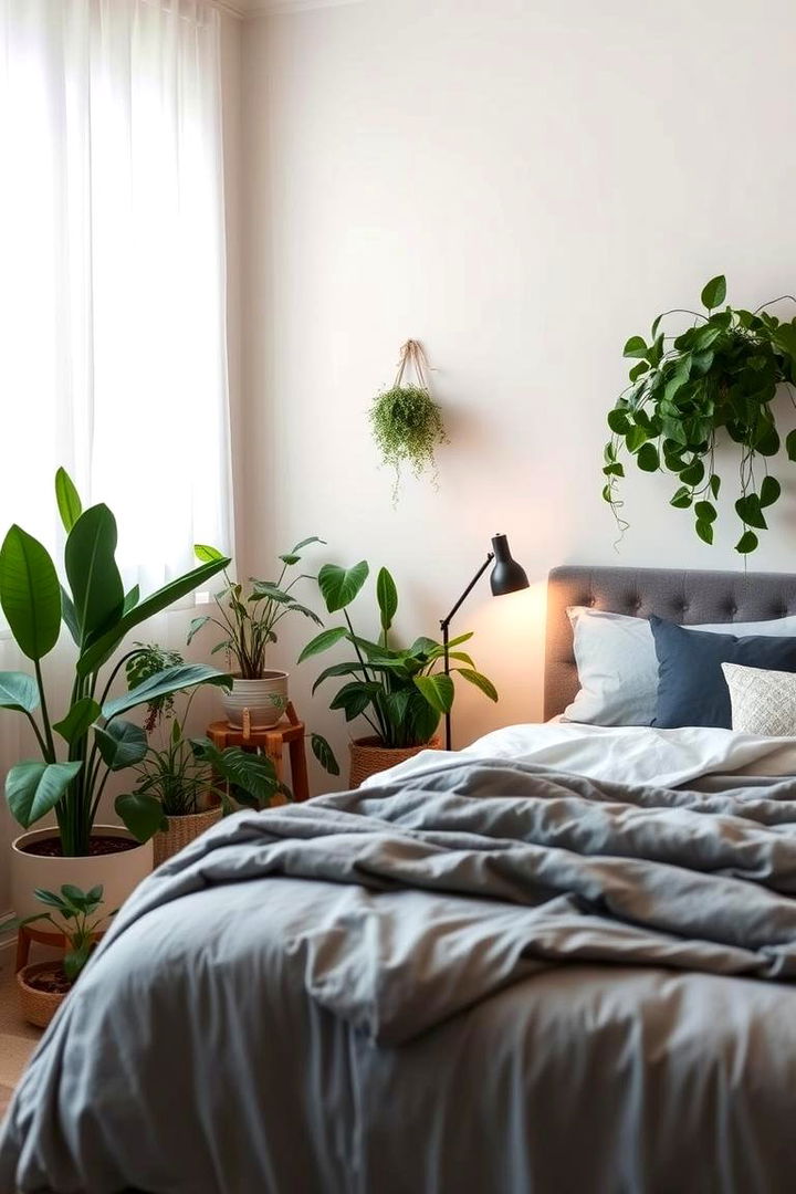 Bedroom Botanical Retreat - 22 Indoor Garden Ideas