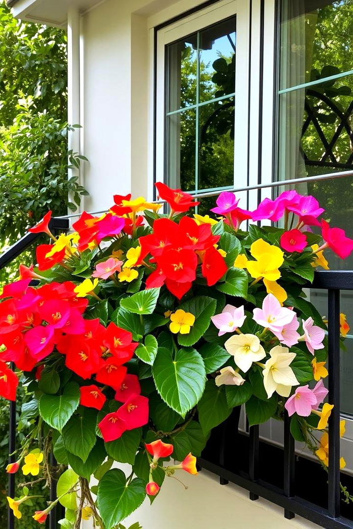 Begonia Bold Balcony Bloom - 22 Patio Plants