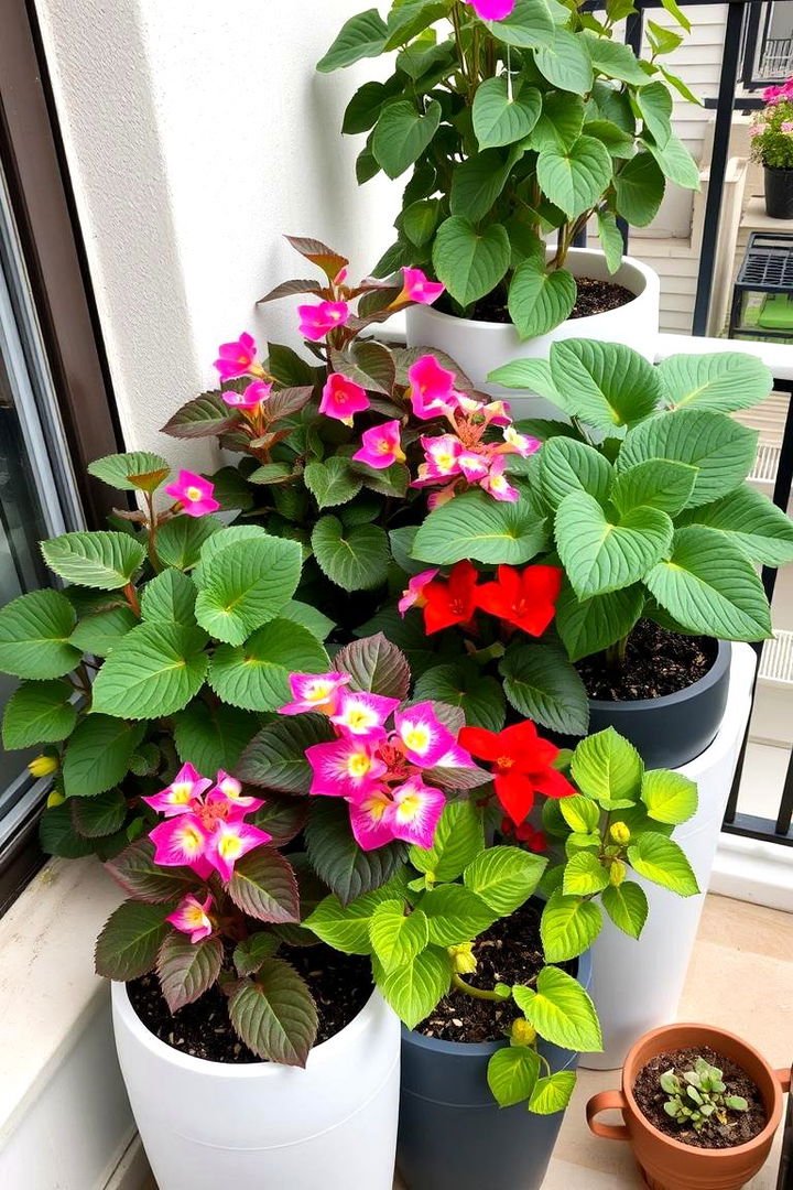 Begonias for Unique Foliage Display - 22 Flowering Plants for Balcony