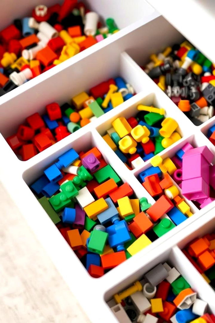 Bento Style Storage Boxes - 22 Lego Storage Ideas