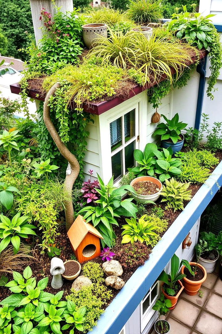 Biodiversity Support - 22 Houses With Green Roofs