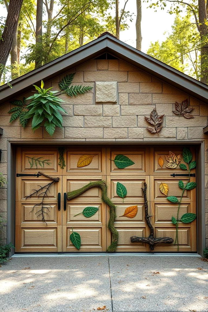 Biophilic Design Elements - 22 Green Garage Door Ideas