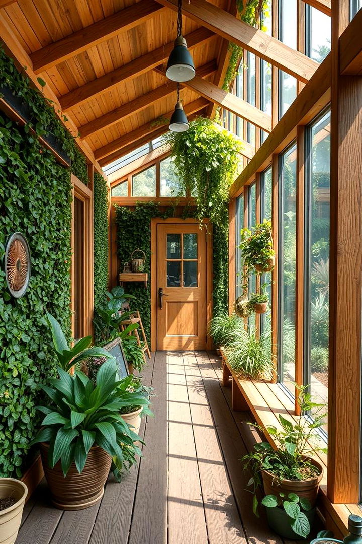 Biophilic Design Harmony - 22 Porch Greenhouse Ideas