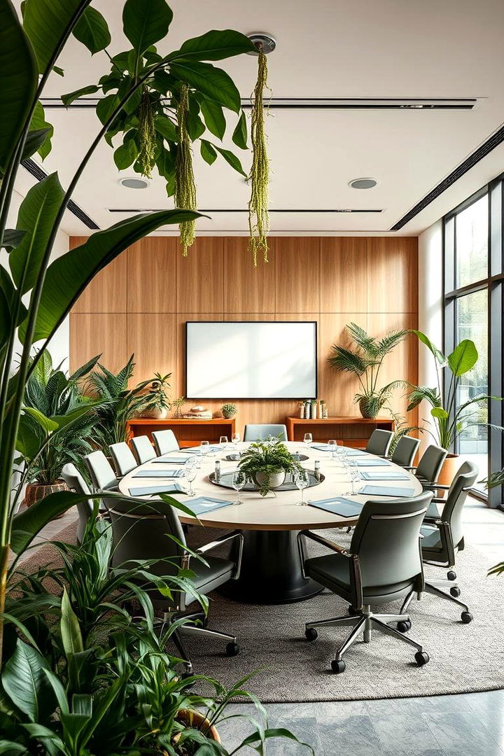Biophilic Design Integration - 22 Conference Room Design Ideas and Inspiration