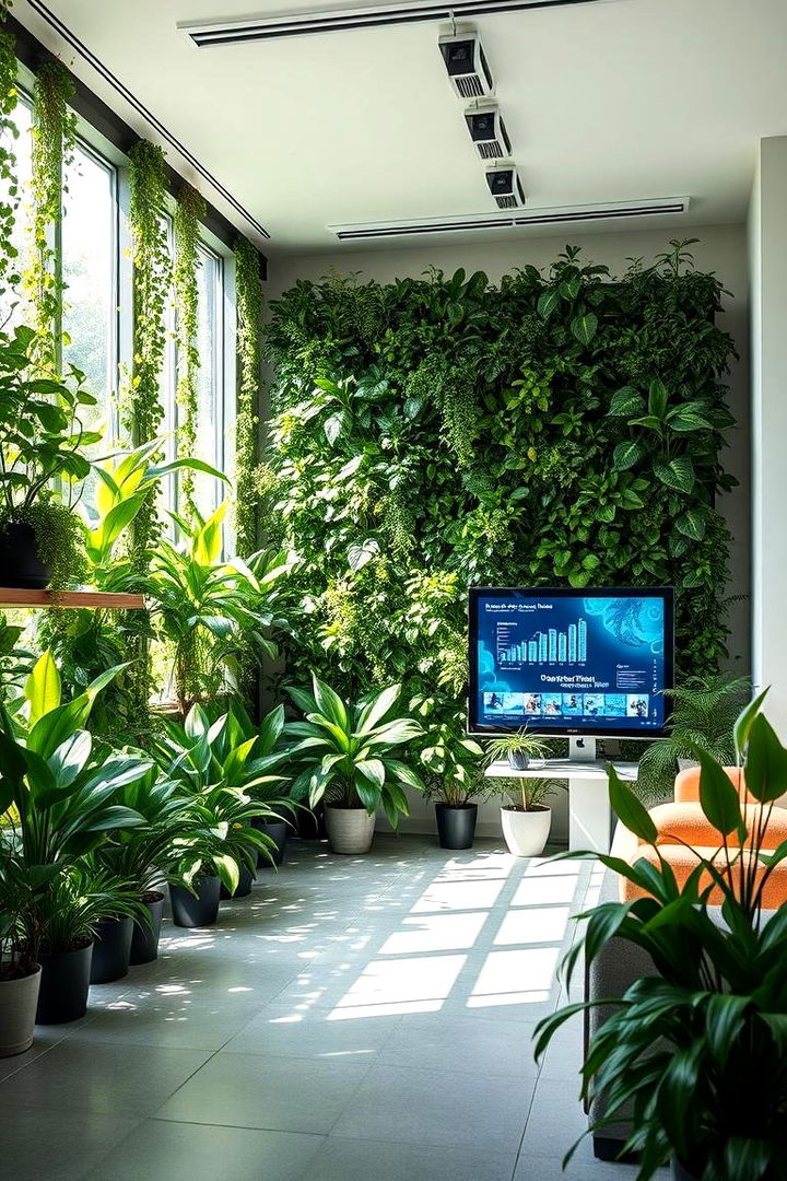 Biophilic Tech Synergy - 22 2200s Room Ideas