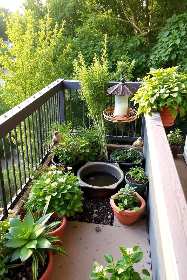 Bird Friendly Balcony Garden - 22 Green Balcony Ideas