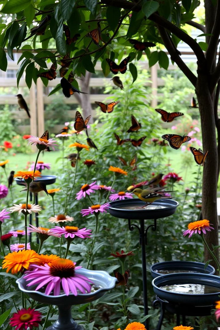 Bird and Butterfly Sanctuary - 22 Shady Garden Ideas