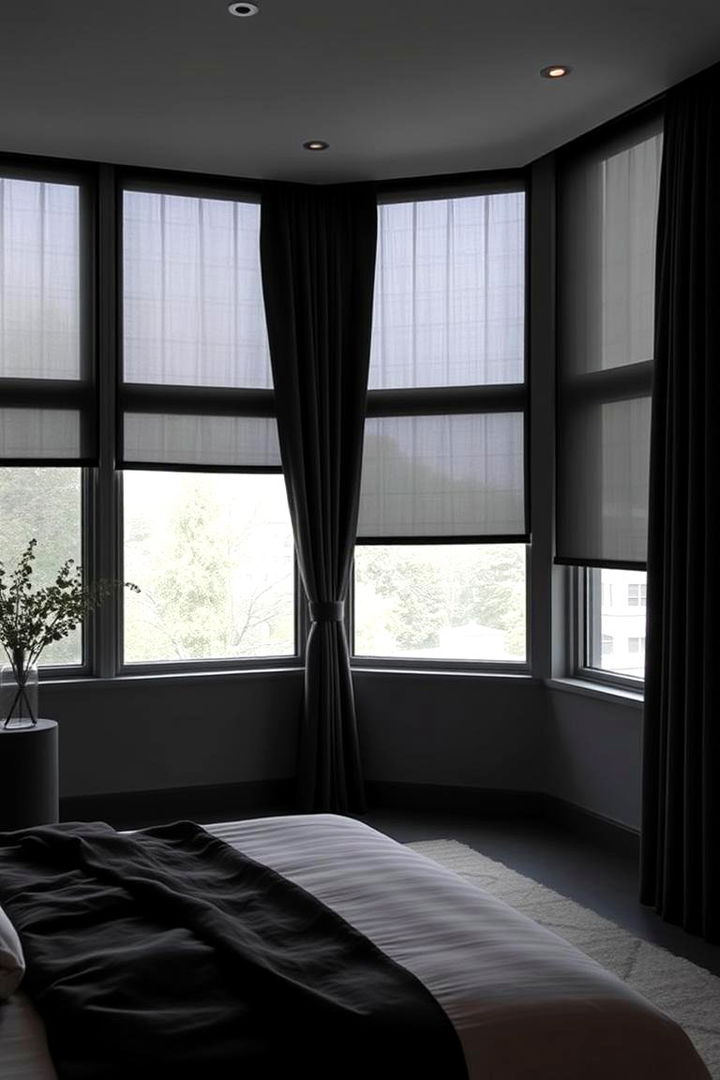 Blackout Functional Windows - 22 Bedroom Window Ideas