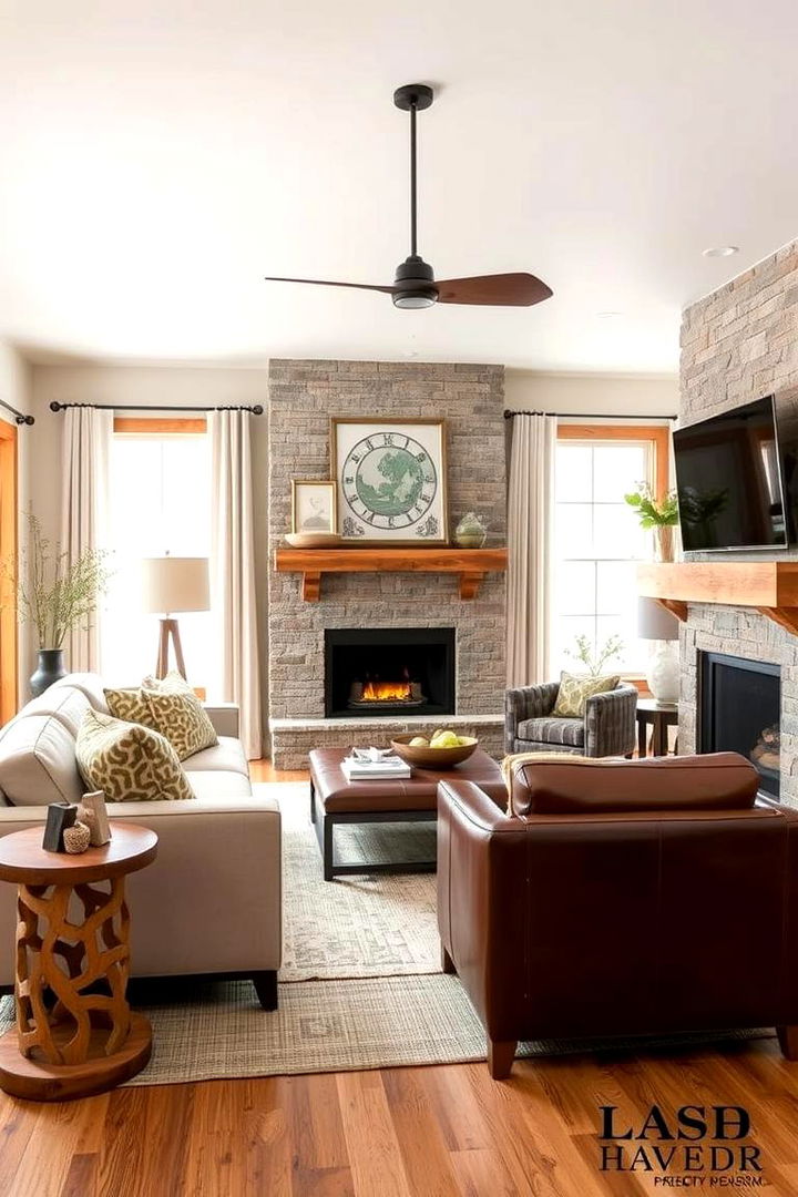 Blending Modern and Rustic Elements - 22 Prairie-style Interior Design Ideas