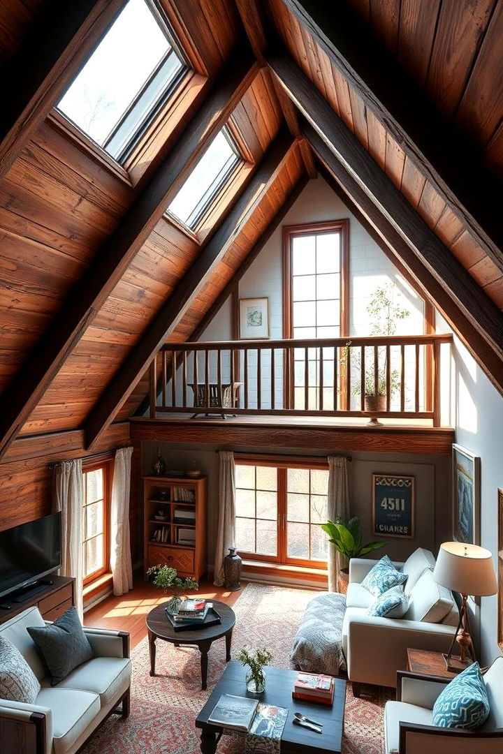 Blending Rustic Charm with Contemporary Features - 22 Dormer Balcony Ideas