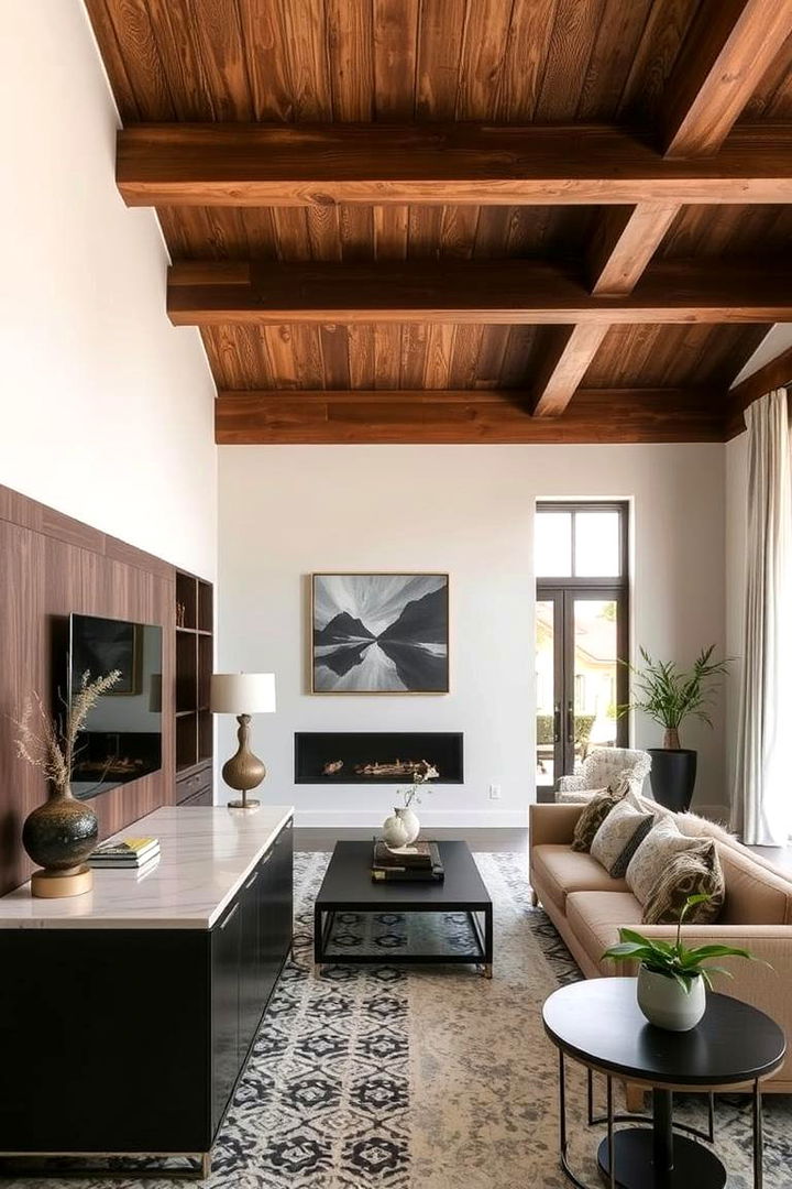 Blending Rustic and Contemporary Elements - 22 Spanish Modern Interior Design Ideas