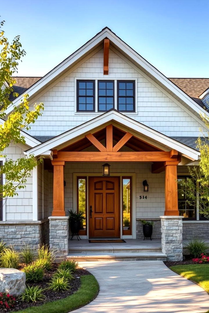 Blending Traditional and Contemporary - 22 Ideas for Ranch-Style Home Exteriors