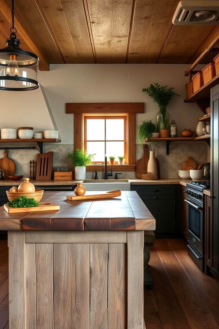Blending with Rustic Themes - 22 Kitchens With Butcher Block Countertops
