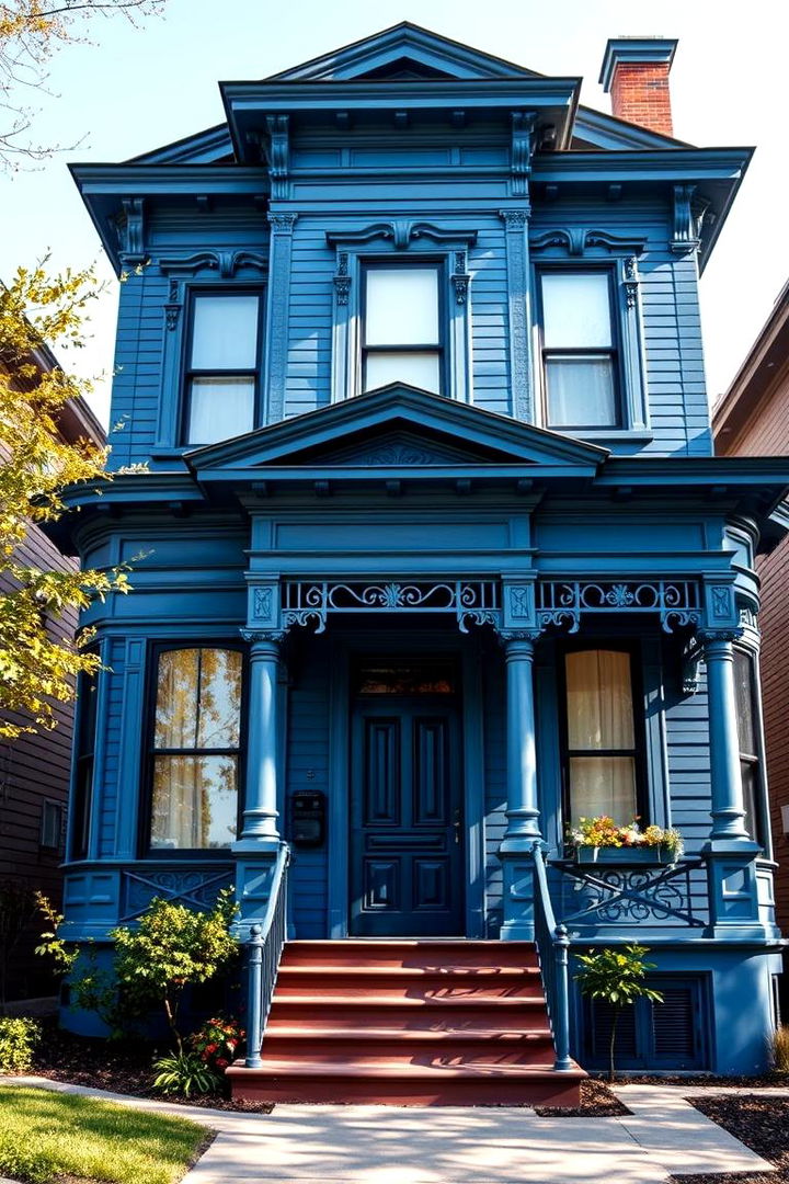 Blue Victorian Homes A Blend of History and Trend - 22 blue victorian house colors