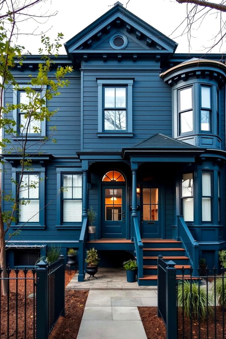 Blue Victorian Homes Energy Efficiency and Visual Impact - 22 blue victorian house colors