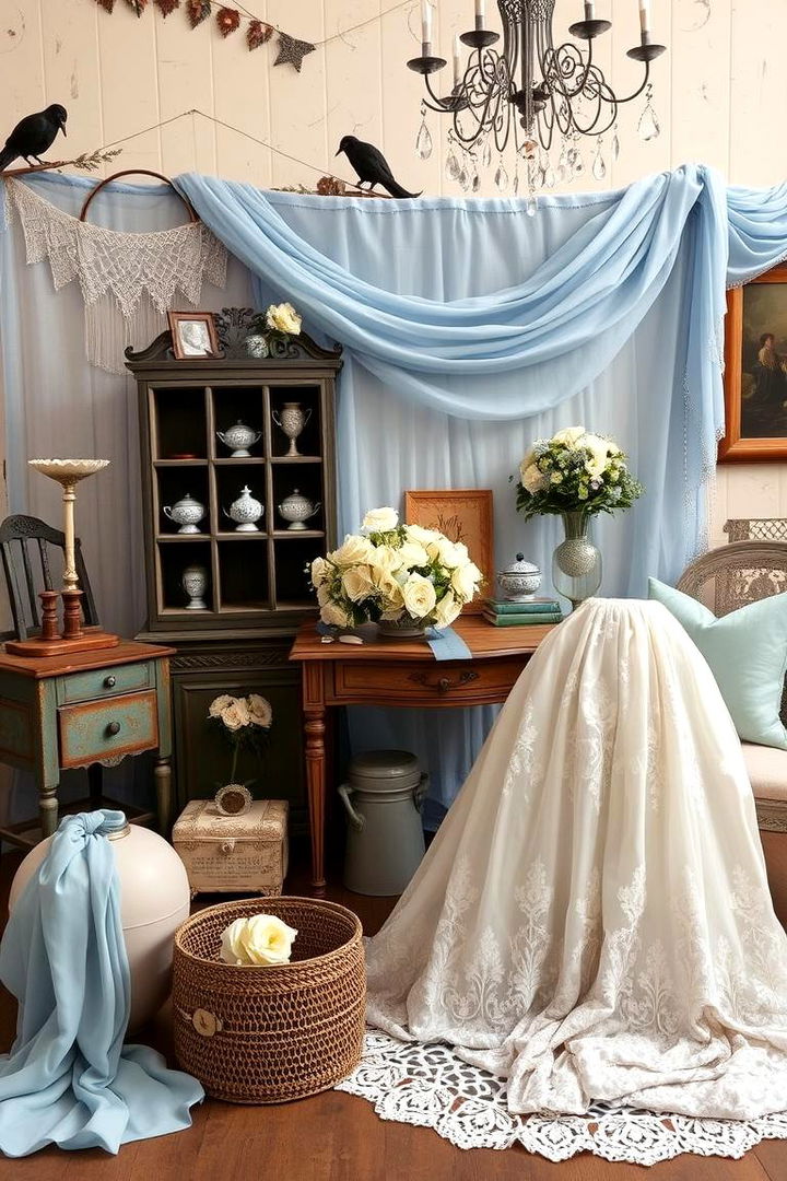 Blue Vintage Whimsy - 22 Blue Wedding Theme Ideas