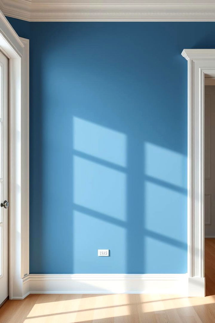 Blue with White Trim Accent - 22 Blue Accent Wall Ideas