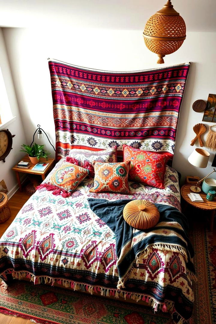 Bohemian Chic Bed Design - 22 Unique Bed Design Ideas