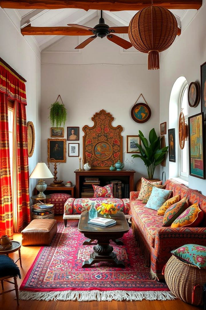 Bohemian Chic Florida Room - 22 Florida Room Ideas