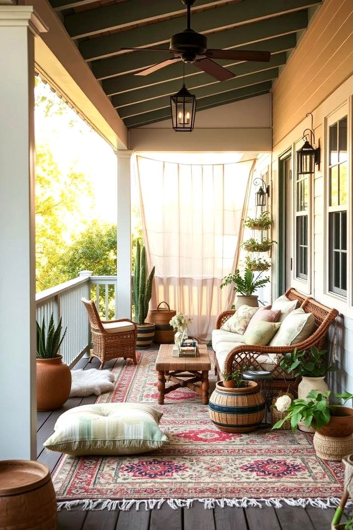 Bohemian Chic Hangout - 22 Back Porch Ideas