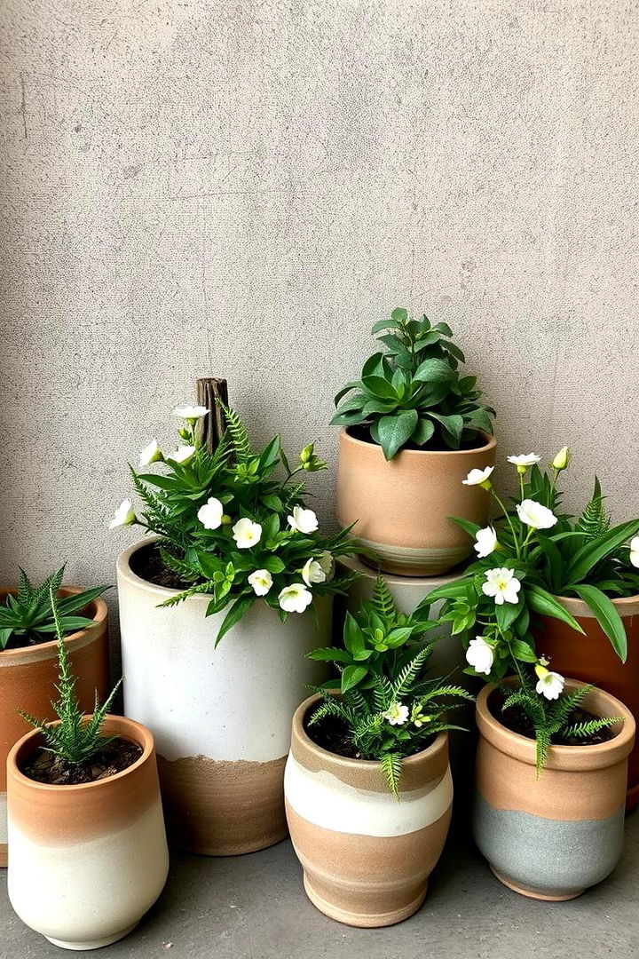 Bohemian Floral Vibes - 22 Potted Plant Arrangement Ideas