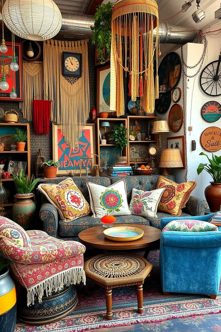 Bohemian Grunge Mix - 22 Grunge Aesthetic Room Decor Ideas