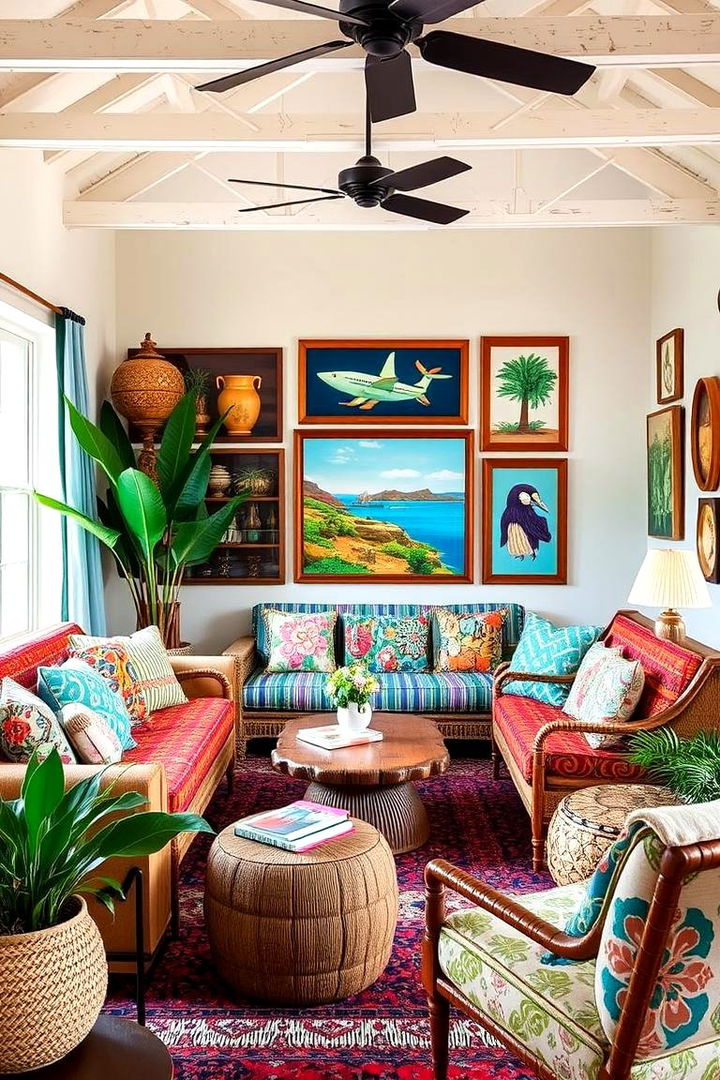 Bohemian Island Feel - 22 Hawaiian Interior Design Ideas