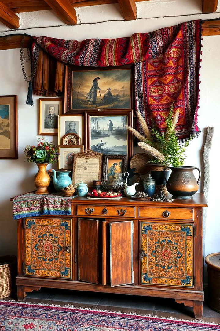 Bohemian Rhapsody - 22 Sideboard Decor Ideas