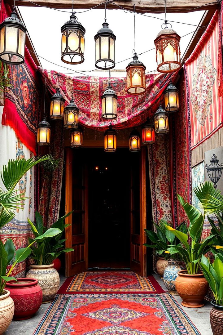 Bohemian Serenity Entrance - 22 Wedding Entrance Ideas