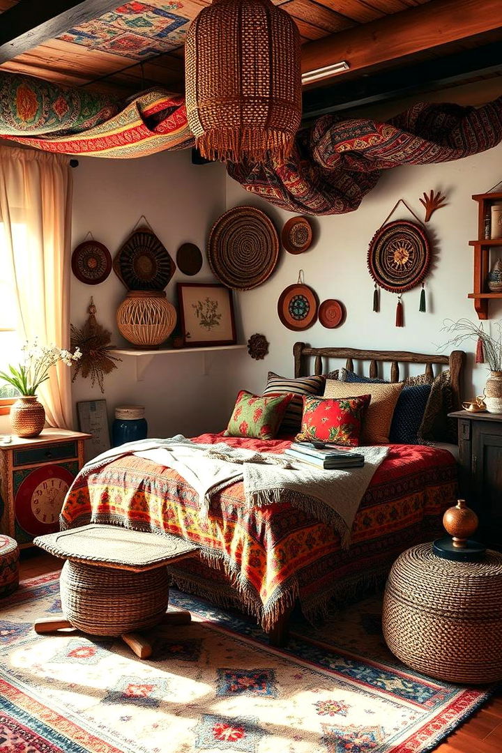 Bohemian Spirit Infusion for Creative Expression - 22 Modern Bedroom Ideas