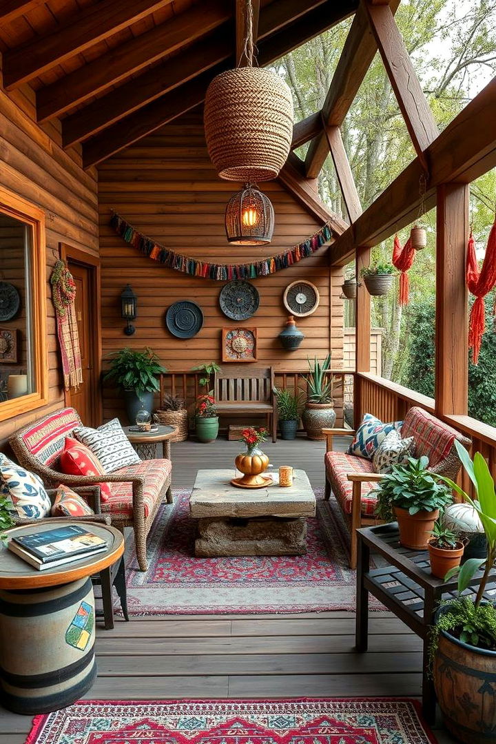 Bohemian Spirit - 22 Floating Deck Ideas