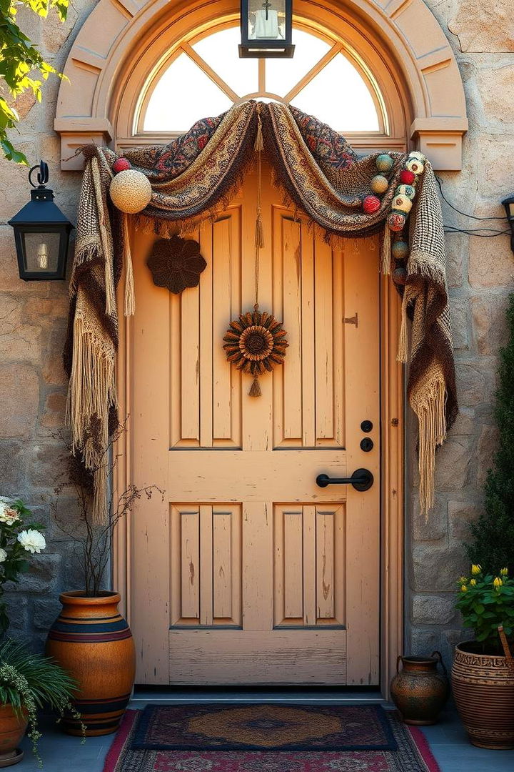 Bohemian Style Front Door Decor - 22 Summer Front Door Decor Ideas