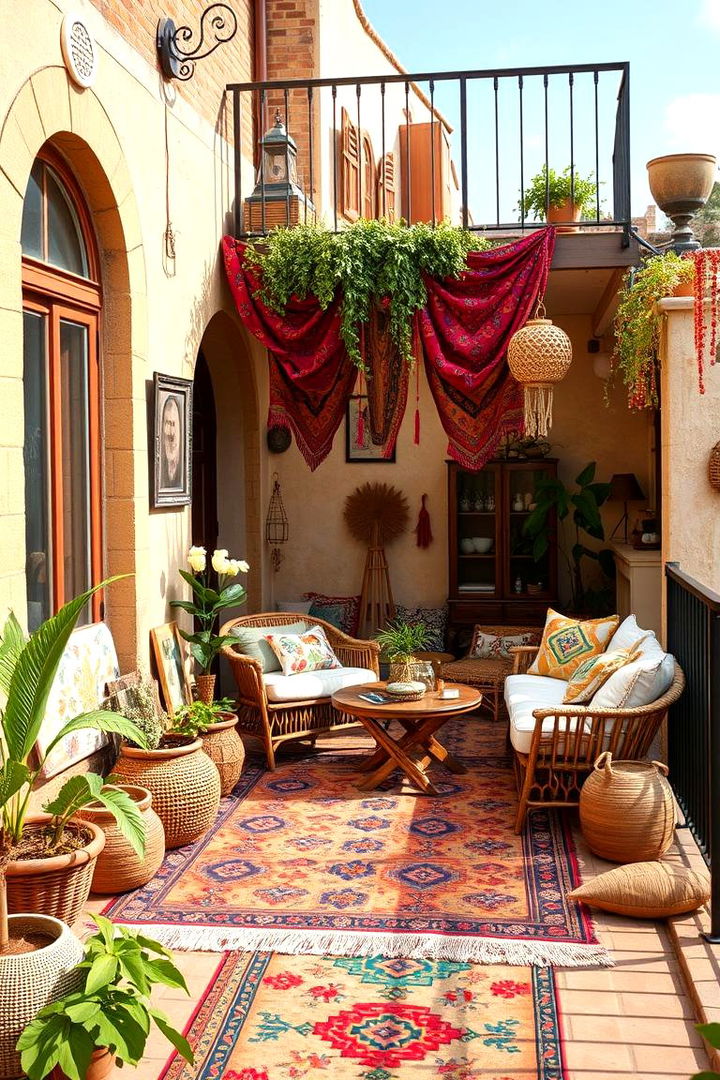 Bohemian Style Space - 22 Penthouse Balcony Ideas