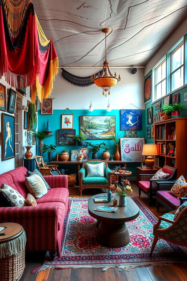 Bohemian Style - 22 Salon Interior Design Ideas