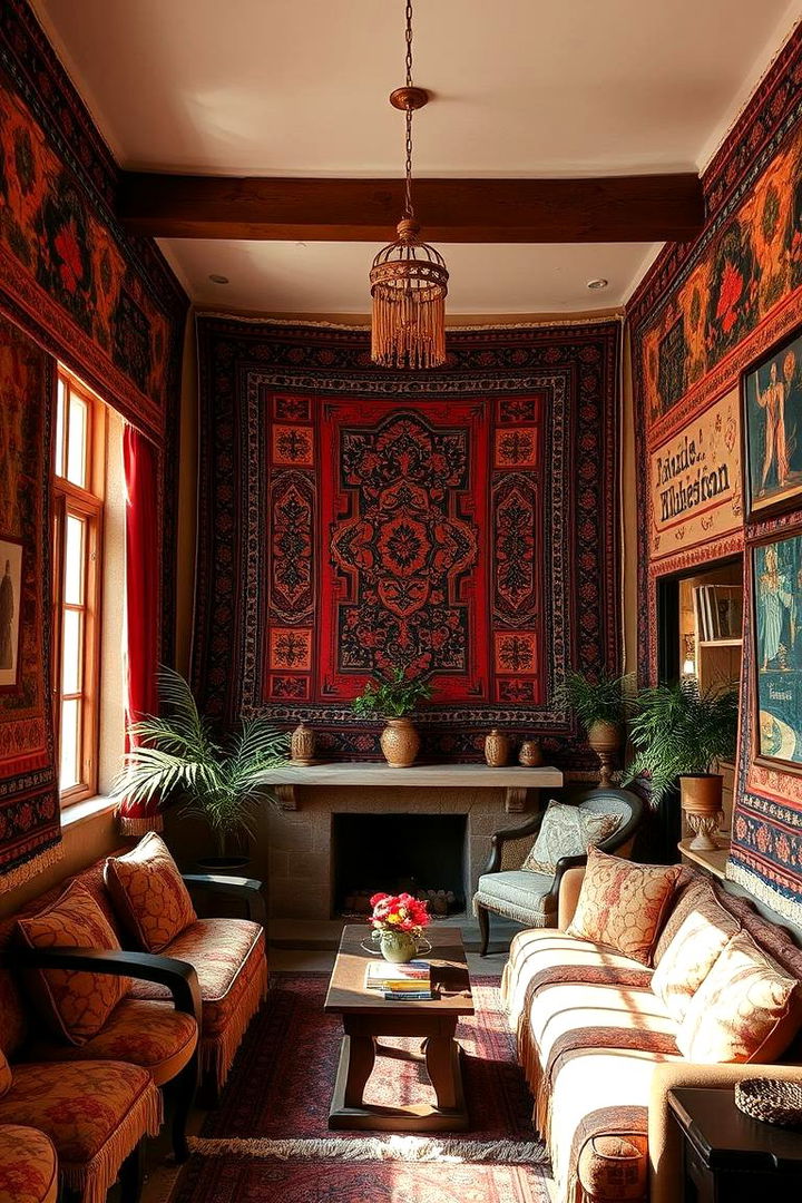 Bohemian Tapestries - 22 Wall Decor Ideas