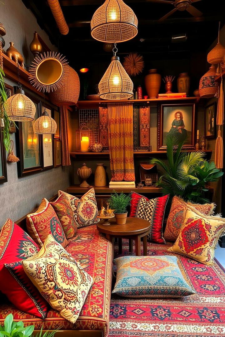 Bohemian Vibe Spot - 22 Living Room Nook Ideas