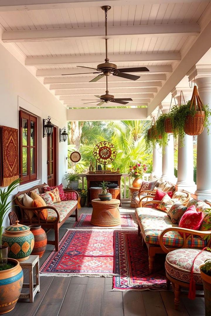 Bohemian Vibe for Veranda - 22 Veranda Ideas