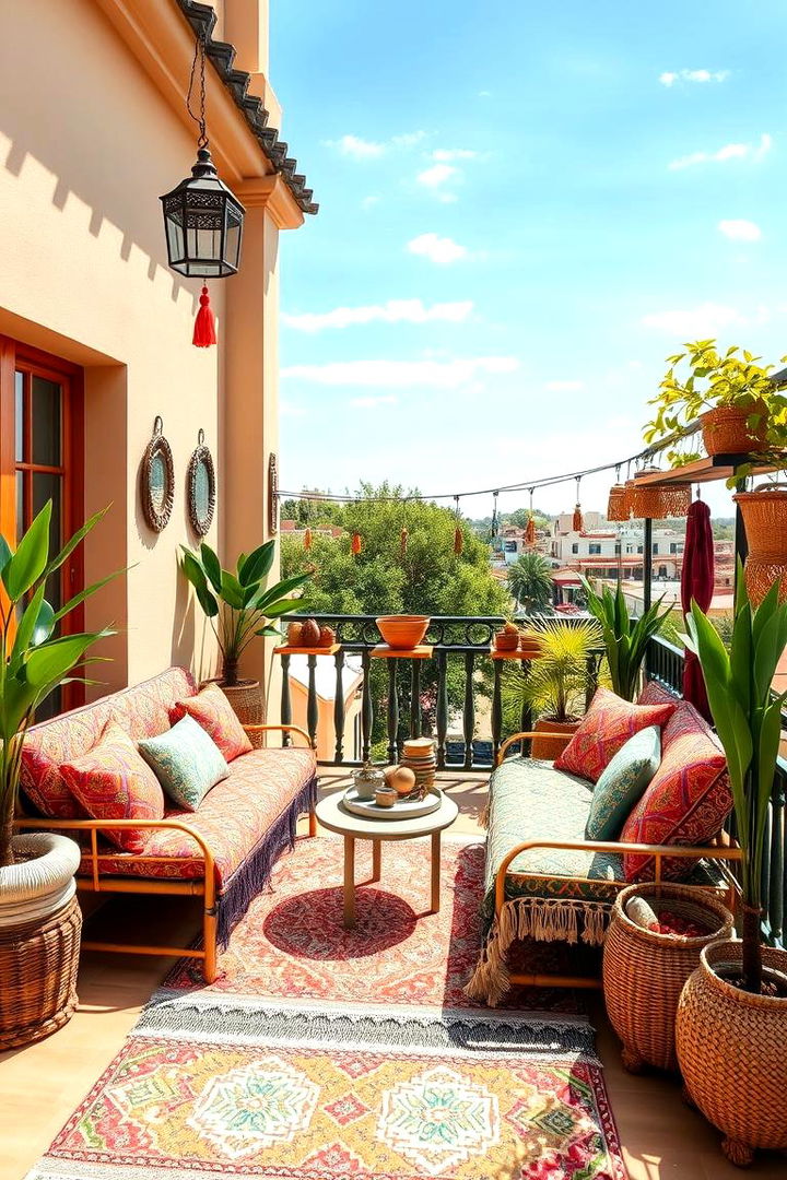 Boho Chic Decor - 22 Balcony Ideas