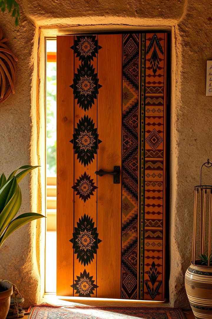 Boho Chic Door - 22 Bedroom Door Decorating Ideas