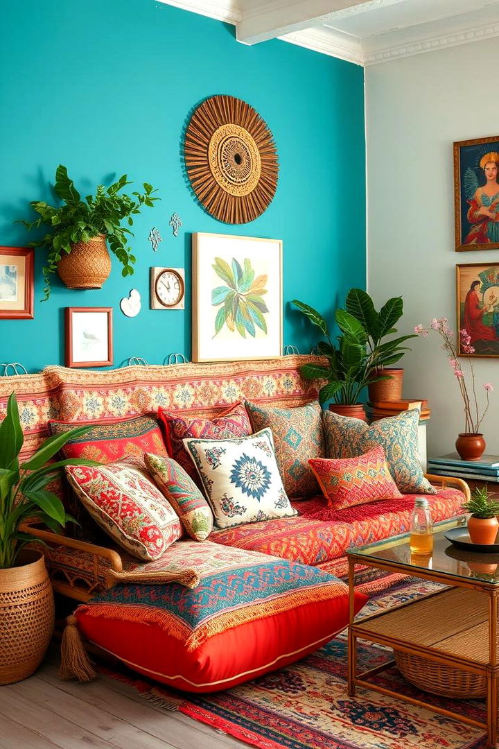 Boho Chic Elegance - 22 Pinterest Living Room Decor Ideas