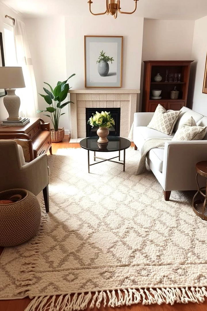 Boho Chic Neutrals - 22 Boho Rug Ideas