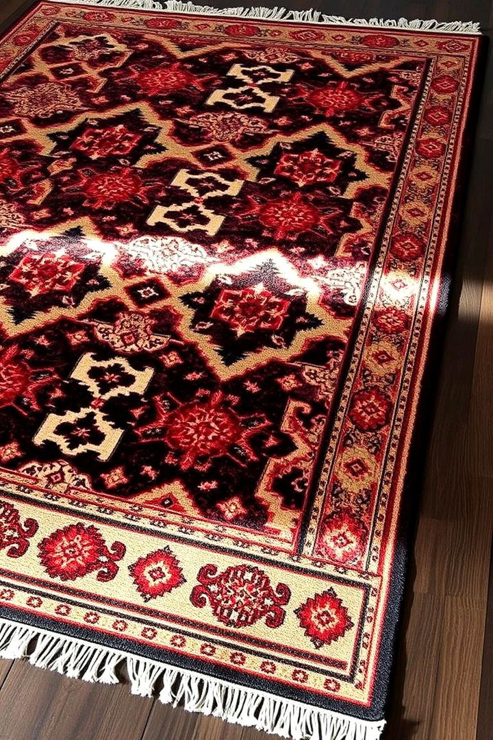 Boho Rugs with Gothic Patterns - 22 Gothic Boho Decor Ideas