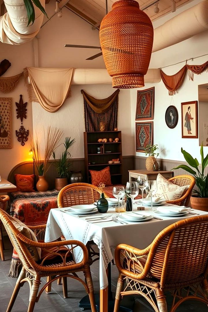 Boho Vibes - 22 Eclectic Dining Room Ideas