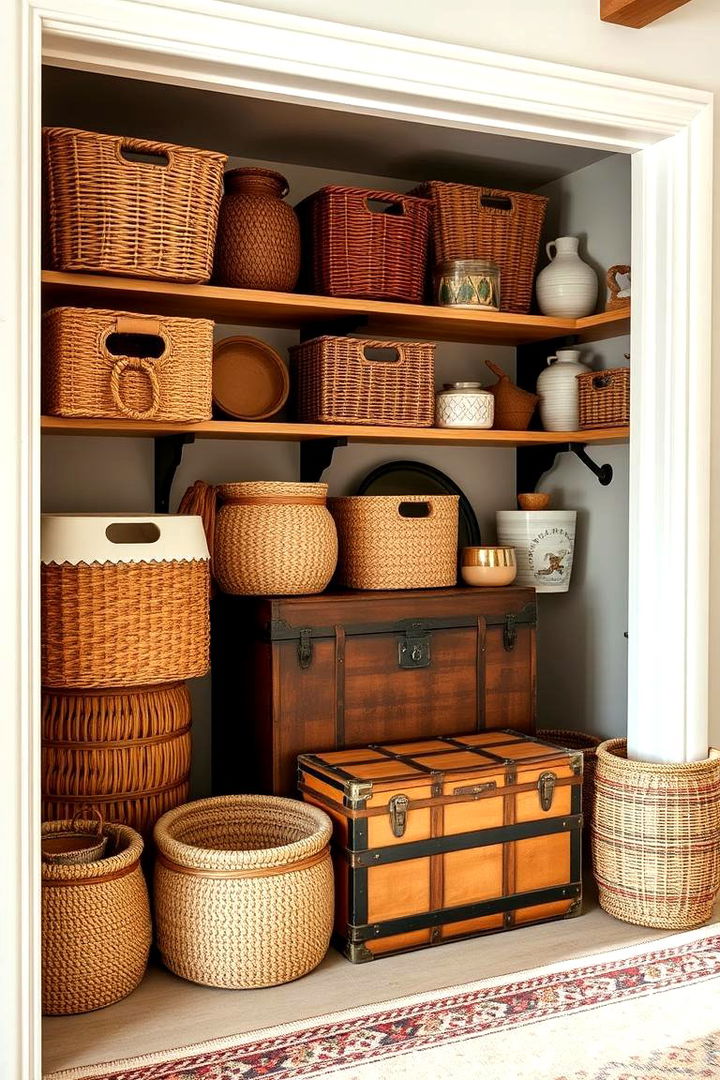 Boho chic Storage Solutions - 22 Boho Teen Bedroom Ideas