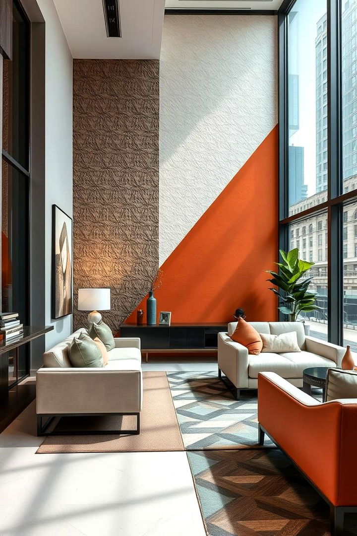 Bold Accent Walls - 22 Condo Interior Design Ideas