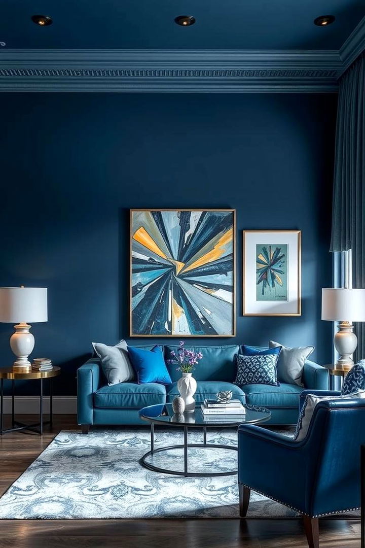 Bold Accents - 22 Blue-gray Paint Colors